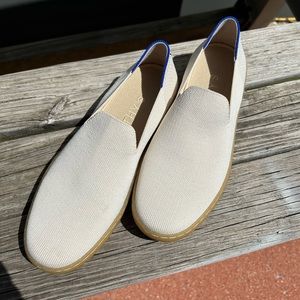 Rothys The Original Slip On Sneaker Vanilla Bean Size 7.5